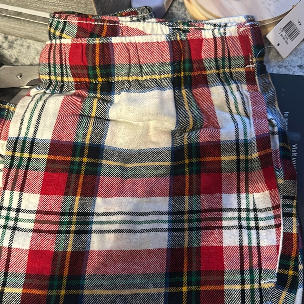 New Mens plaid Old navy flannel PJ pant